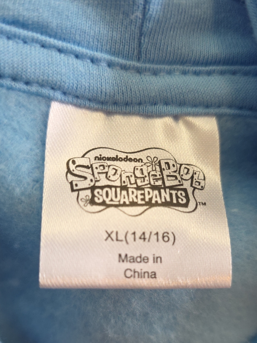 Spongebob Cringe Hoodie Youth/Big Kid Size 14-16 - Picture 9 of 12